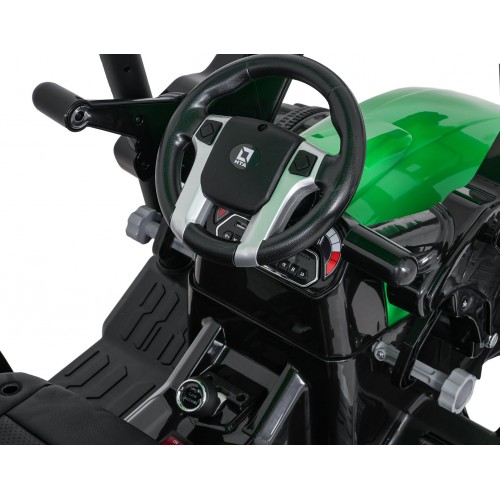 MEGA D68 ťahač so zeleným prívesom