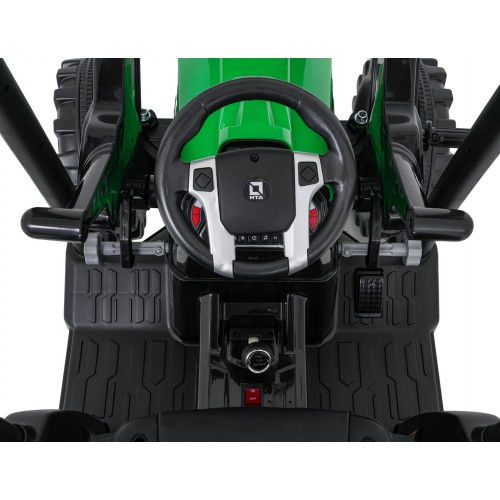 MEGA D68 ťahač so zeleným prívesom