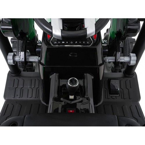 MEGA D68 ťahač so zeleným prívesom