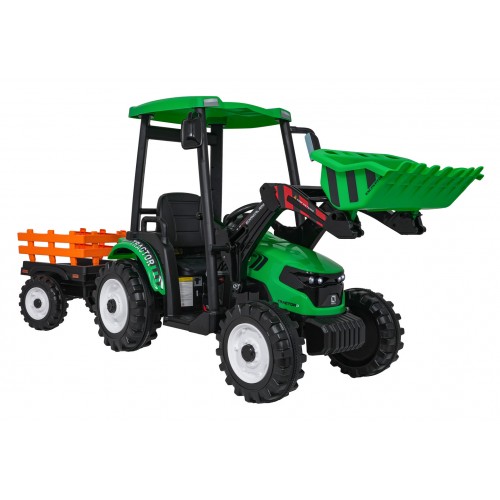 MEGA D68 ťahač so zeleným prívesom