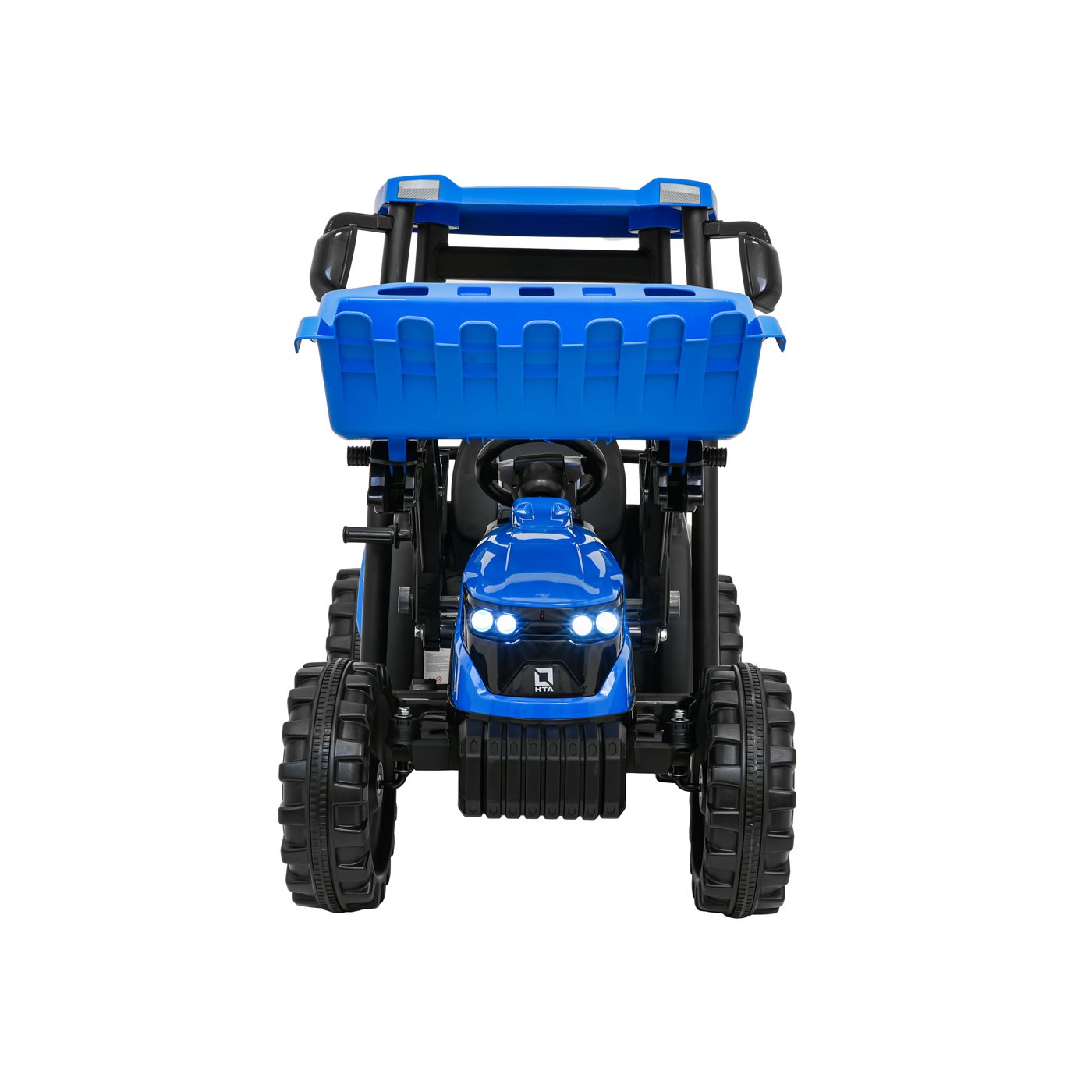 MEGA D68 ťahač s prívesom modrý