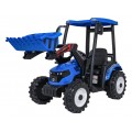 MEGA D68 ťahač s prívesom modrý