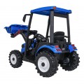 MEGA D68 ťahač s prívesom modrý