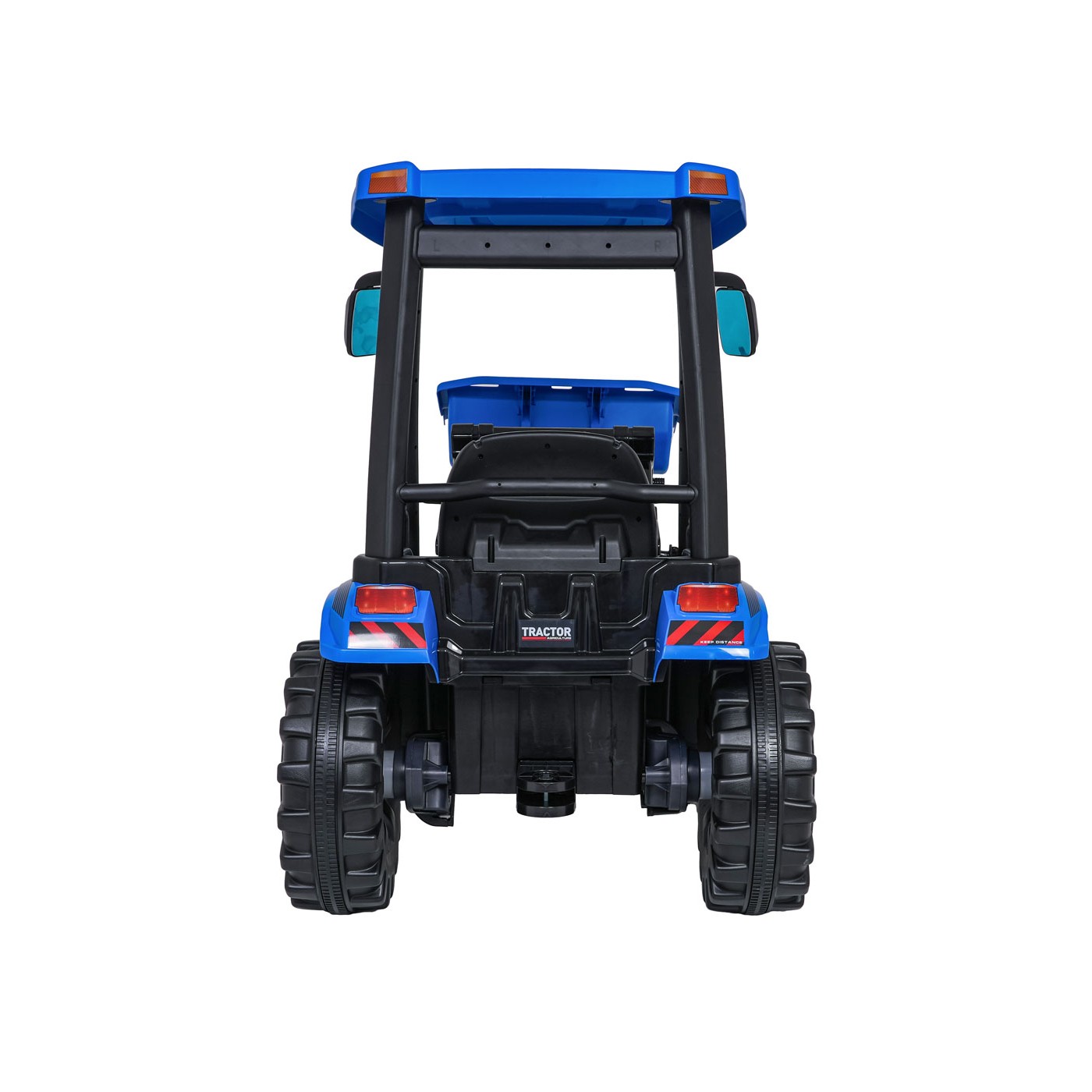 MEGA D68 ťahač s prívesom modrý