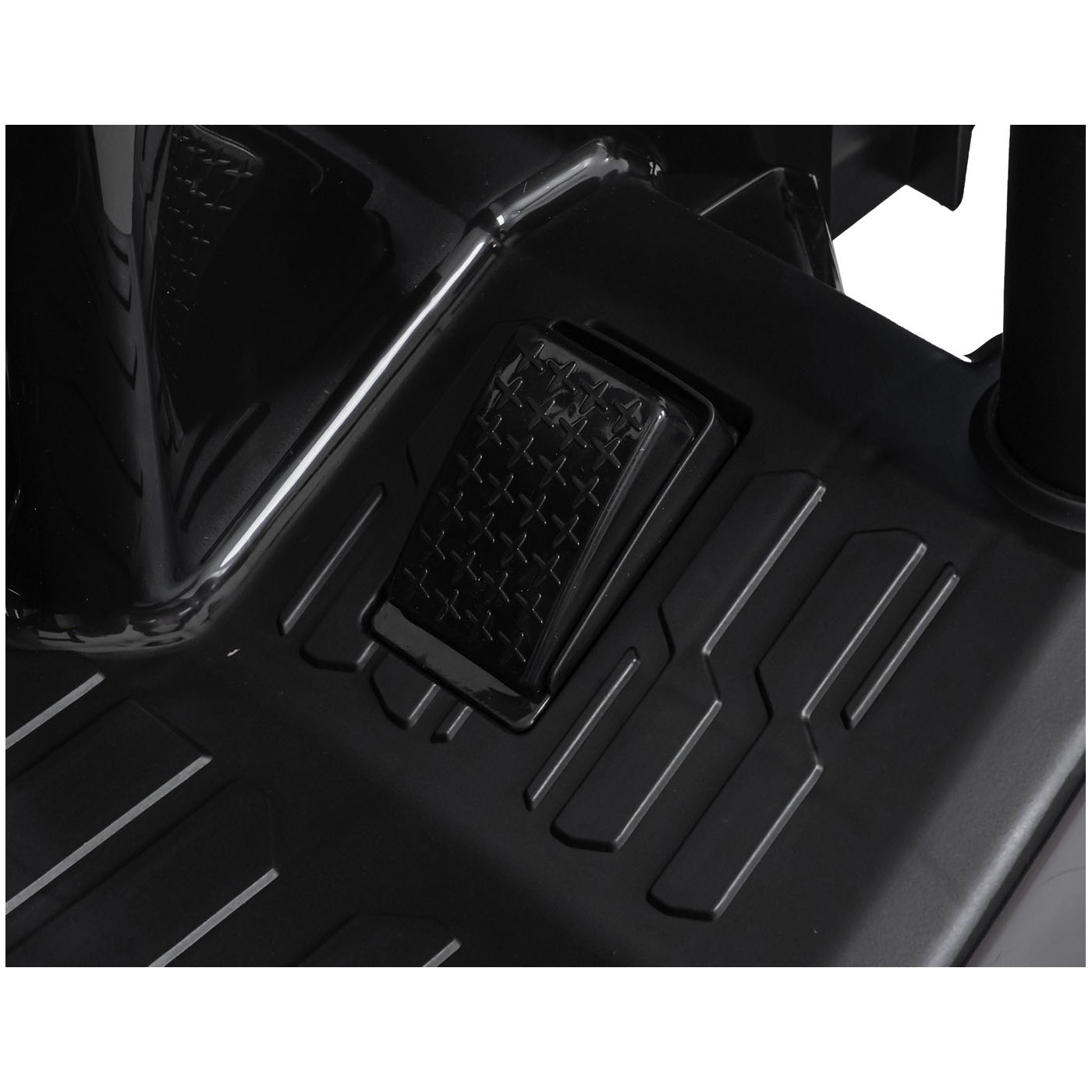 MEGA D68 ťahač s prívesom modrý