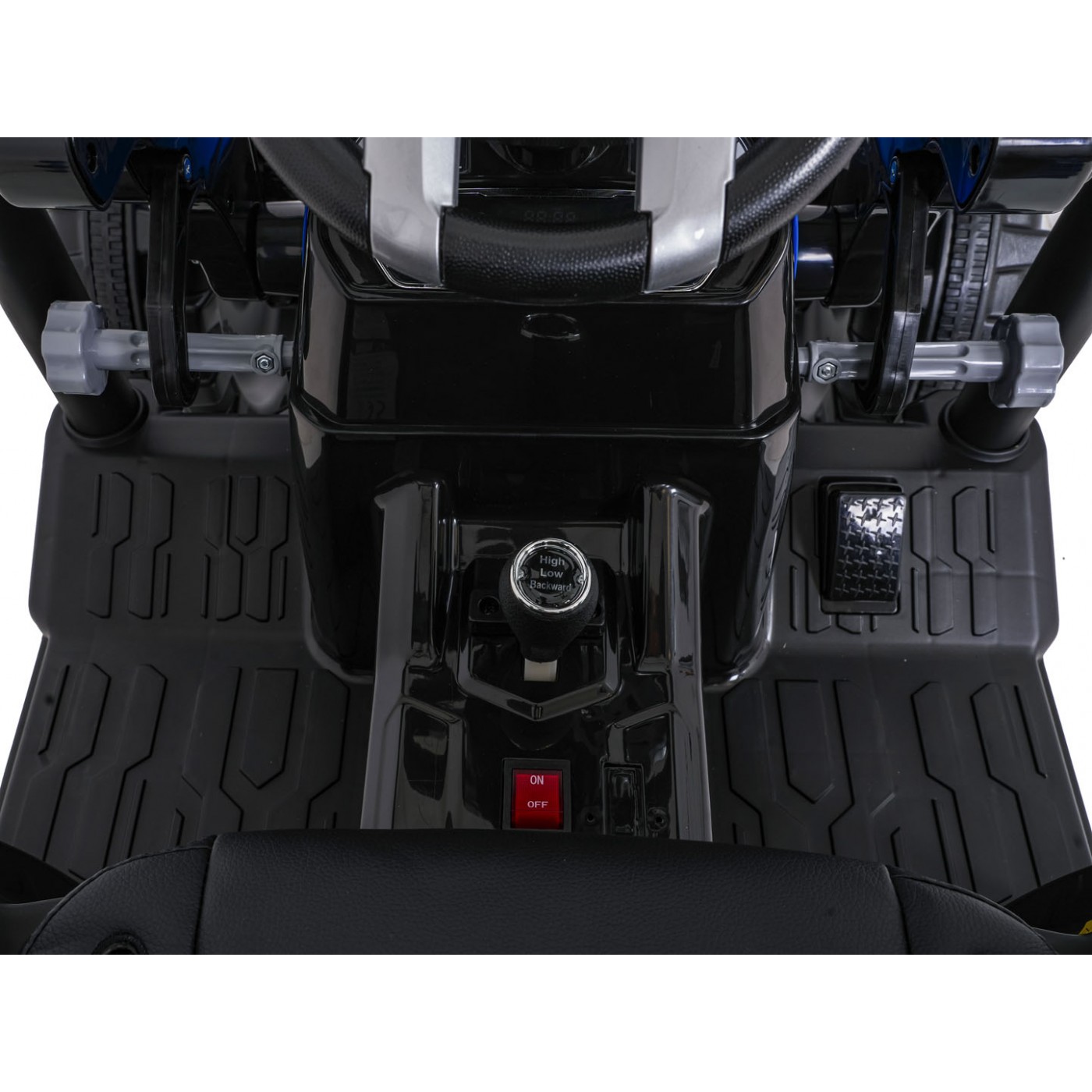 MEGA D68 ťahač s prívesom modrý