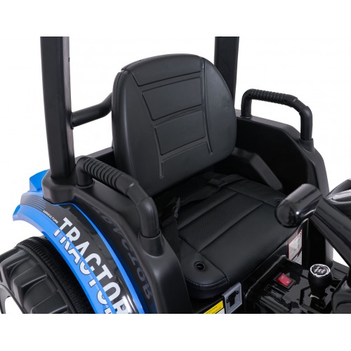 MEGA D68 ťahač s prívesom modrý