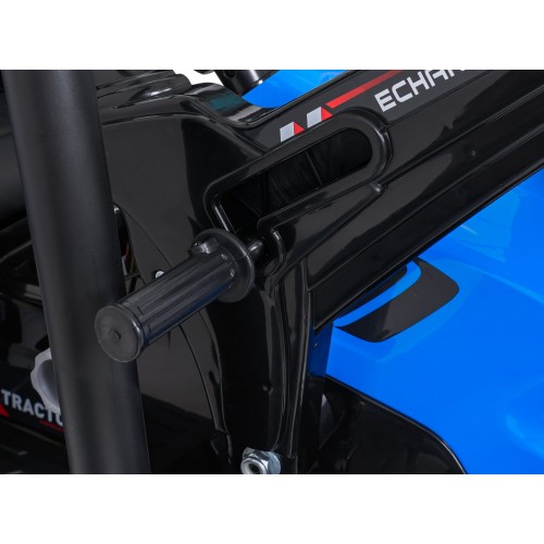 MEGA D68 ťahač s prívesom modrý