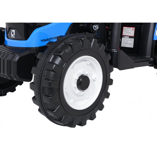 MEGA D68 ťahač s prívesom modrý