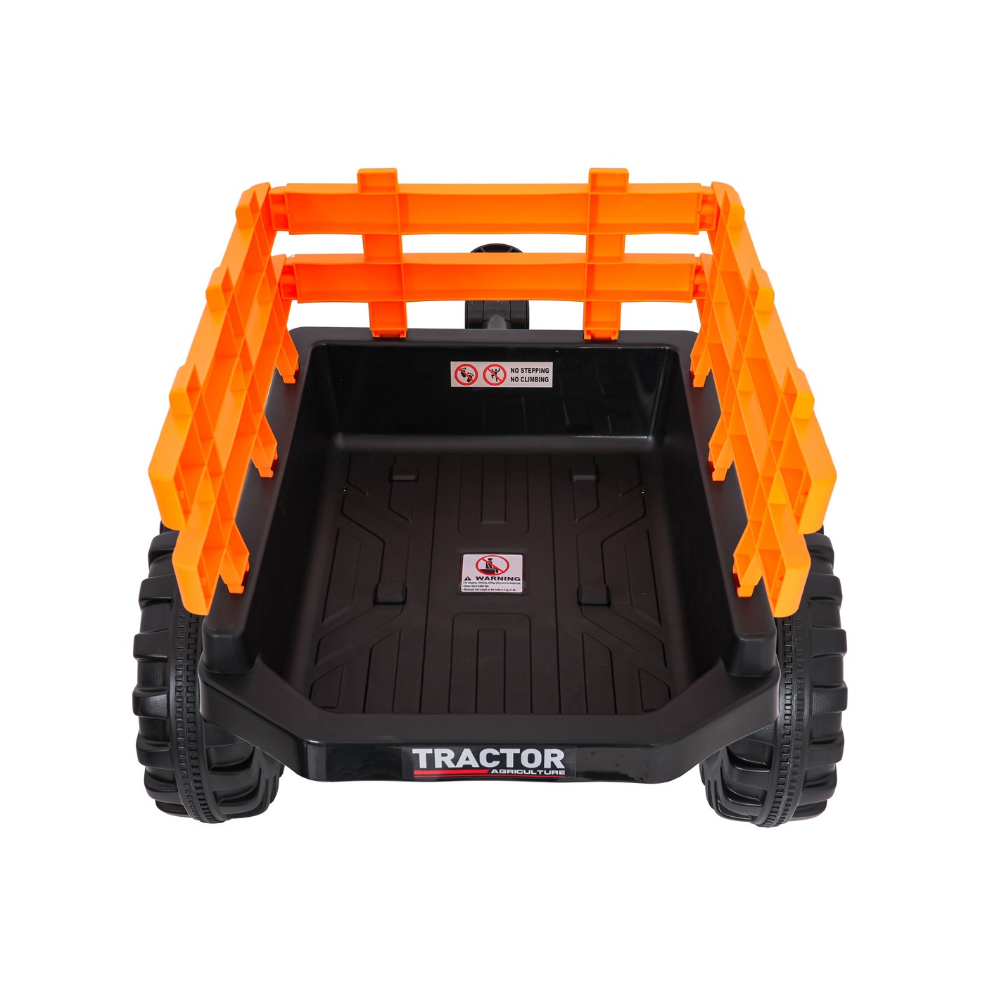 MEGA D68 ťahač s prívesom modrý