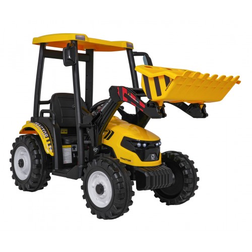 MEGA D68 ťahač s prívesom žltý