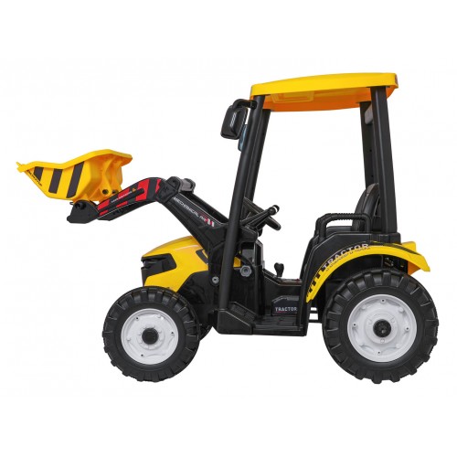 MEGA D68 ťahač s prívesom žltý