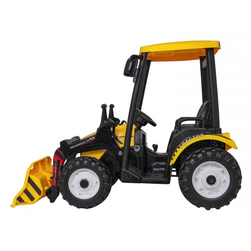 MEGA D68 ťahač s prívesom žltý