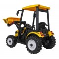 MEGA D68 ťahač s prívesom žltý