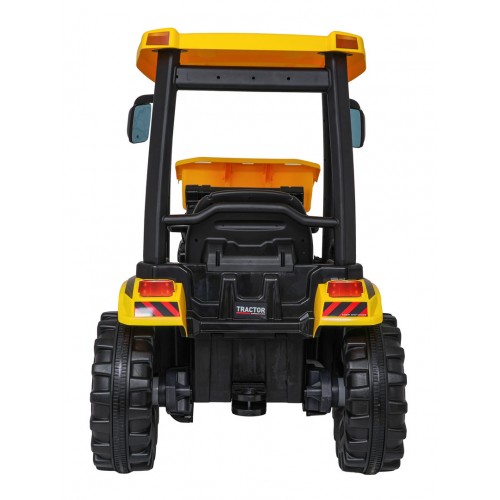MEGA D68 ťahač s prívesom žltý