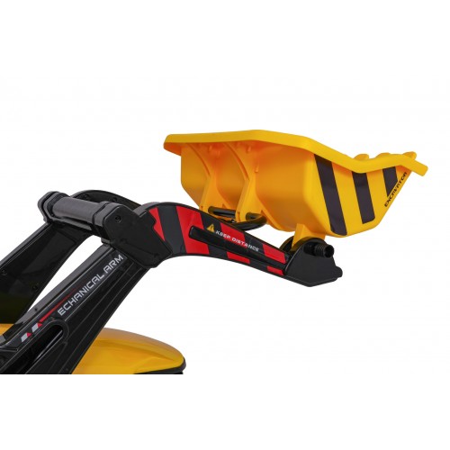 MEGA D68 ťahač s prívesom žltý