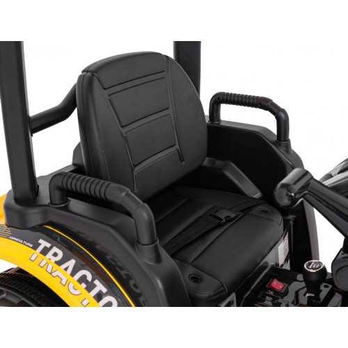 MEGA D68 ťahač s prívesom žltý