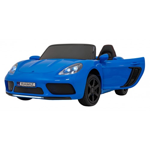 Modré lakované perfektné vozidlo