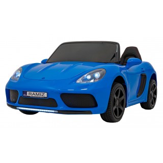 Modré lakované perfektné vozidlo