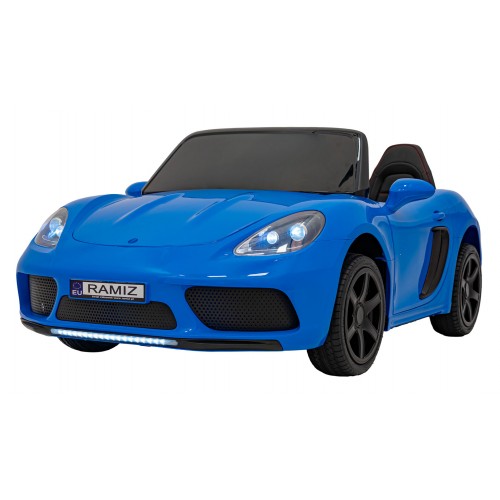 Modré lakované perfektné vozidlo