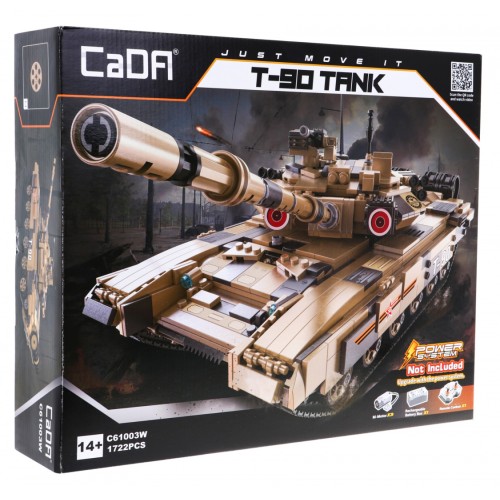 Stavebnica R/C Tank T-90 1722 ks EE