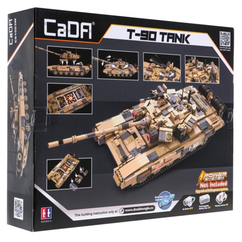 Stavebnica R/C Tank T-90 1722 ks EE