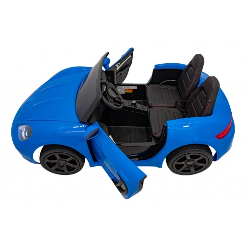 Modré lakované perfektné vozidlo