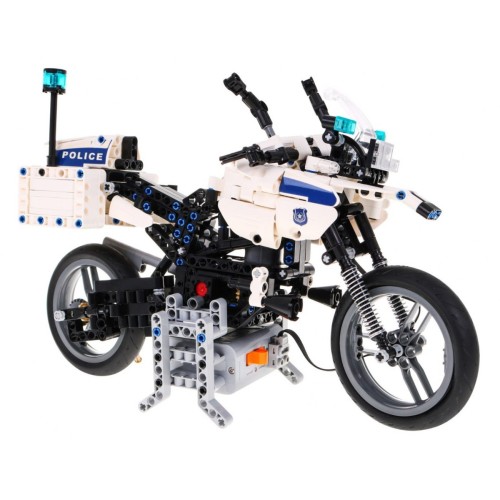 Stavebnica R/C Motocykel Polícia 539 ks EE