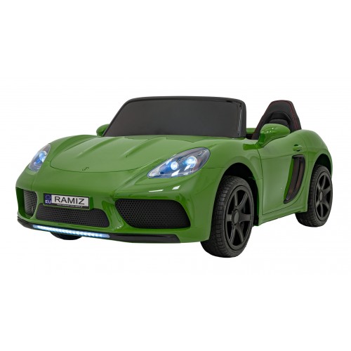 Vozidlo Perfecta lakované na zeleno