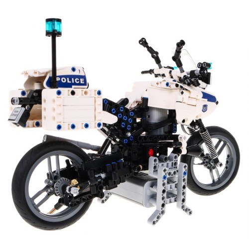 Stavebnica R/C Motocykel Polícia 539 ks EE