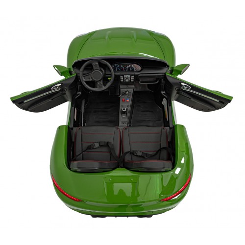 Vozidlo Perfecta lakované na zeleno