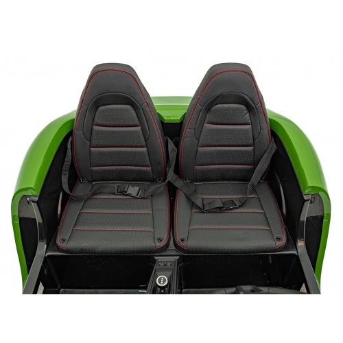 Vozidlo Perfecta lakované na zeleno