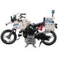 Stavebnica R/C Motocykel Polícia 539 ks EE