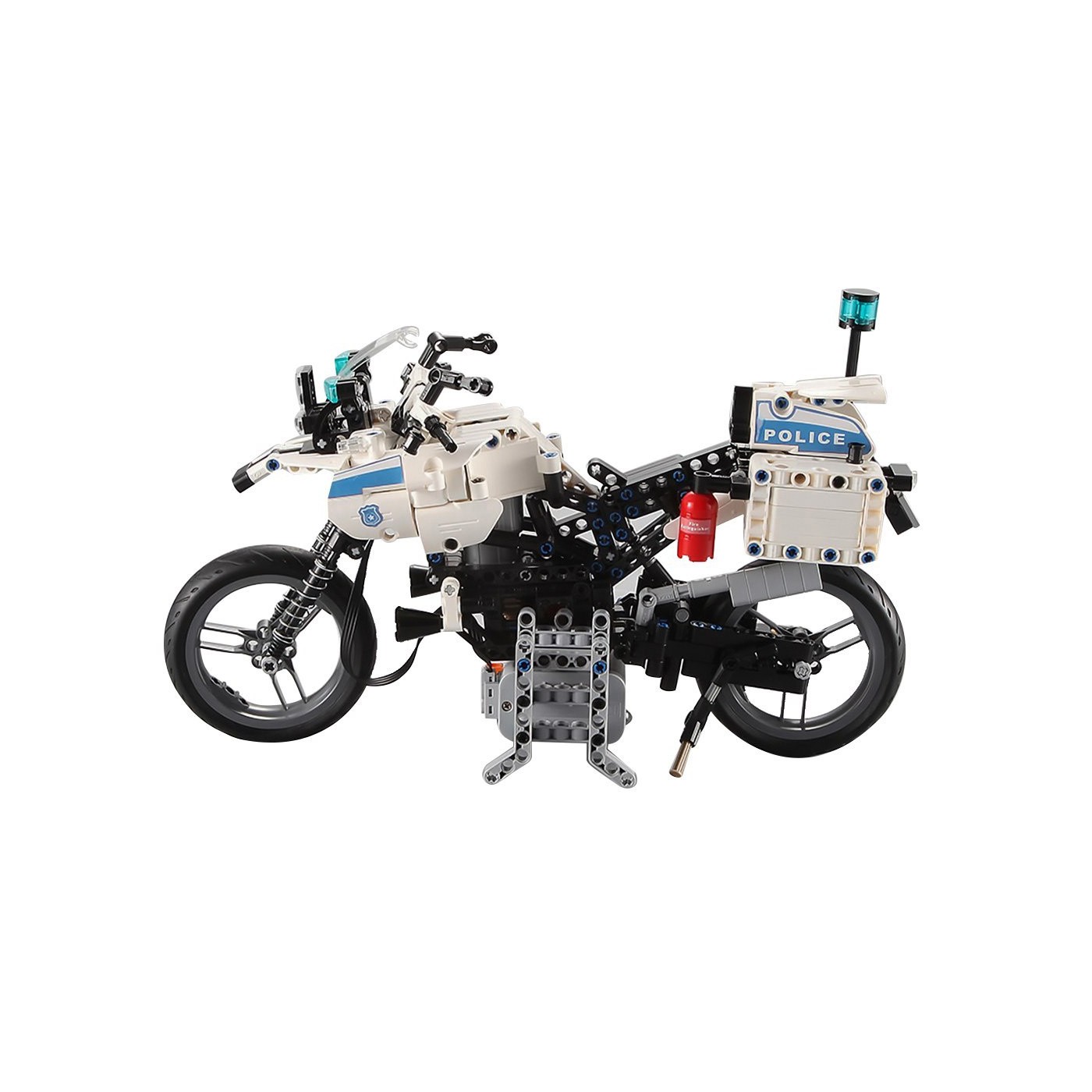 Stavebnica R/C Motocykel Polícia 539 ks EE