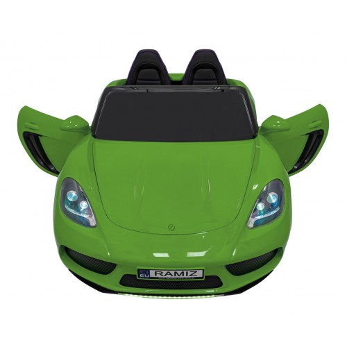 Vozidlo Perfecta lakované na zeleno