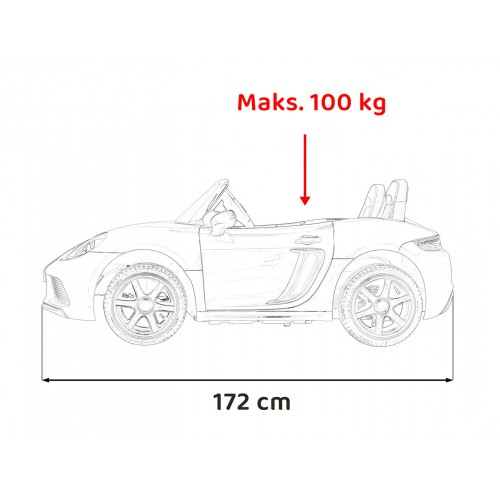 Vozidlo Perfecta lakované na zeleno