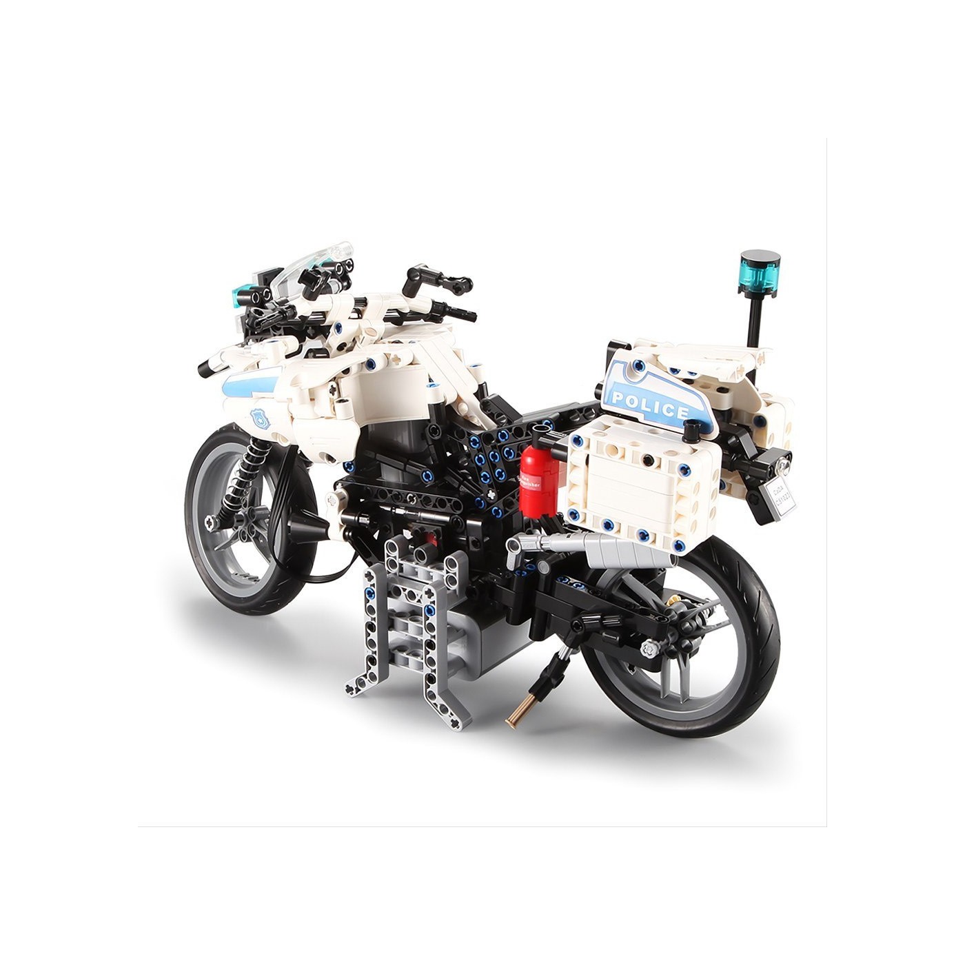Stavebnica R/C Motocykel Polícia 539 ks EE