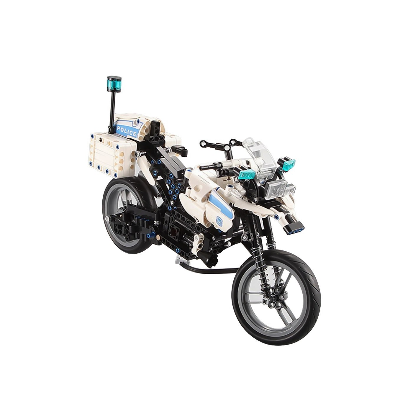 Stavebnica R/C Motocykel Polícia 539 ks EE