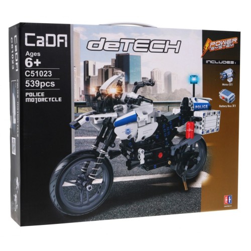 Stavebnica R/C Motocykel Polícia 539 ks EE