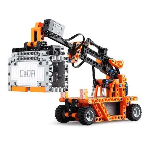 Stavebnica Simulátor prístavného inžinierstva 10 Vozidiel 634 ks EE