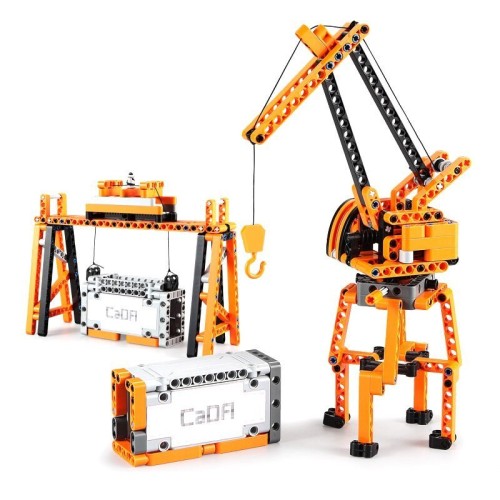 Stavebnica Simulátor prístavného inžinierstva 10 Vozidiel 634 ks EE