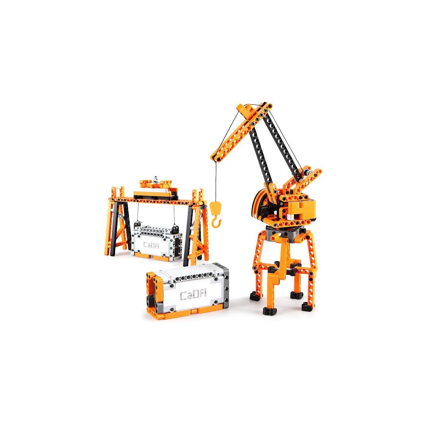 Stavebnica Simulátor prístavného inžinierstva 10 Vozidiel 634 ks EE