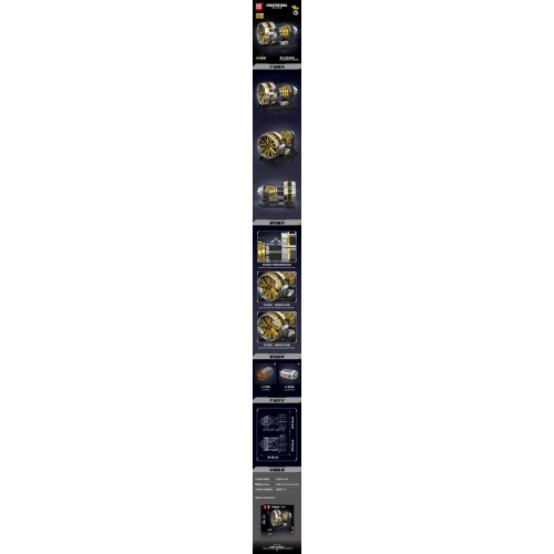 Sada blokov motora 2256 kusov.