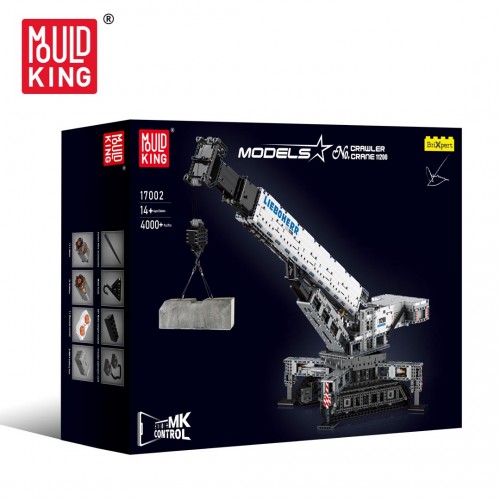 Sada stavebných kociek Biely žeriav 4000 ks.