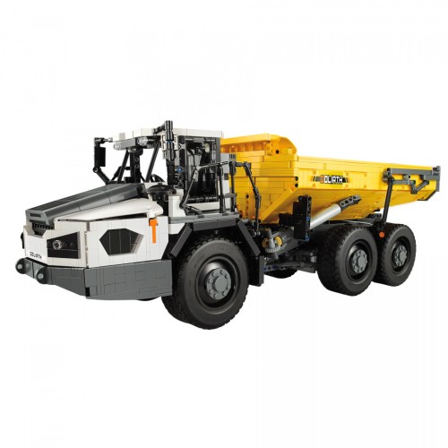 Stavebnica CaDA Master 3067 ks. Diaľkovo ovládaná vyklápačka Goliath Eric Trax