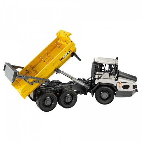 Stavebnica CaDA Master 3067 ks. Diaľkovo ovládaná vyklápačka Goliath Eric Trax