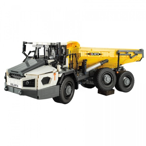 Stavebnica CaDA Master 3067 ks. Diaľkovo ovládaná vyklápačka Goliath Eric Trax