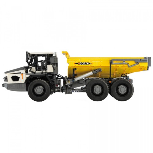 Stavebnica CaDA Master 3067 ks. Diaľkovo ovládaná vyklápačka Goliath Eric Trax