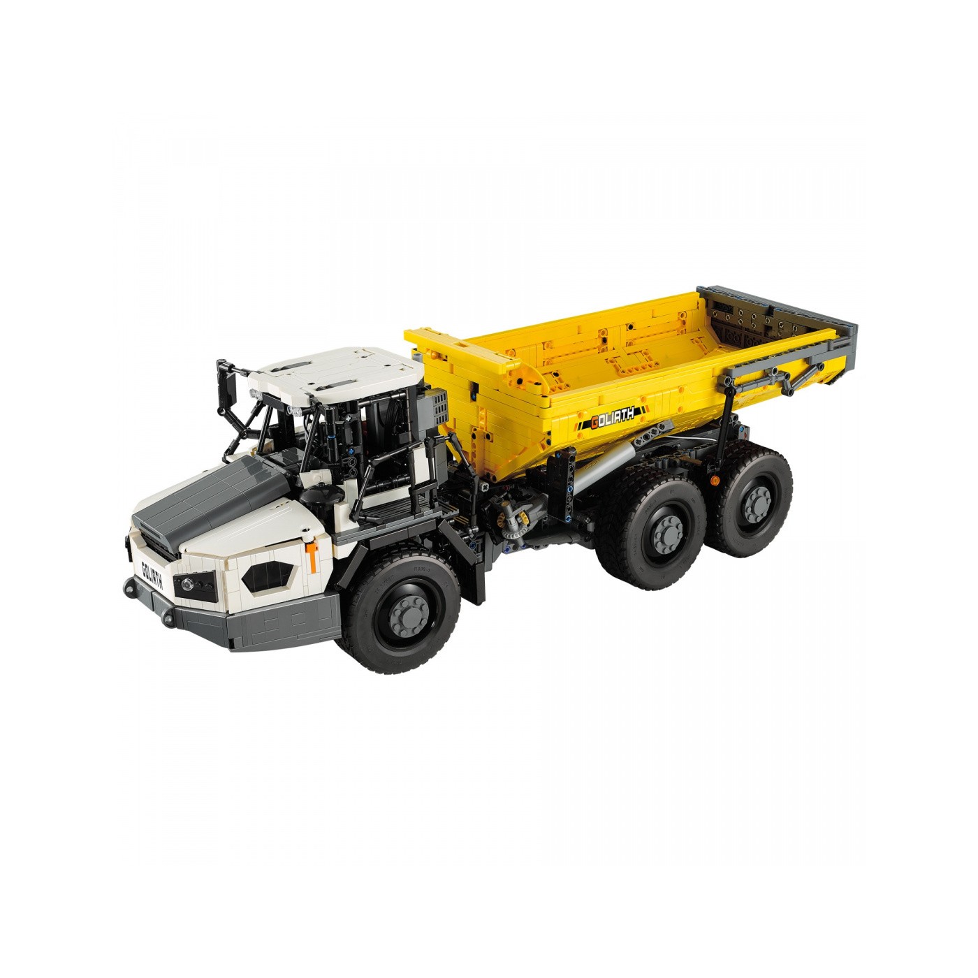 Stavebnica CaDA Master 3067 ks. Diaľkovo ovládaná vyklápačka Goliath Eric Trax
