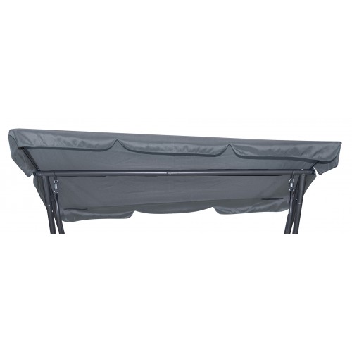 Náhradný diel pre záhradnú hojdačku 8011, látka pre baldachýn, sivá